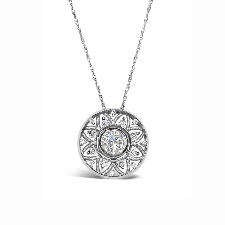 Diamond Pendant - Michael's Creative Jewelry